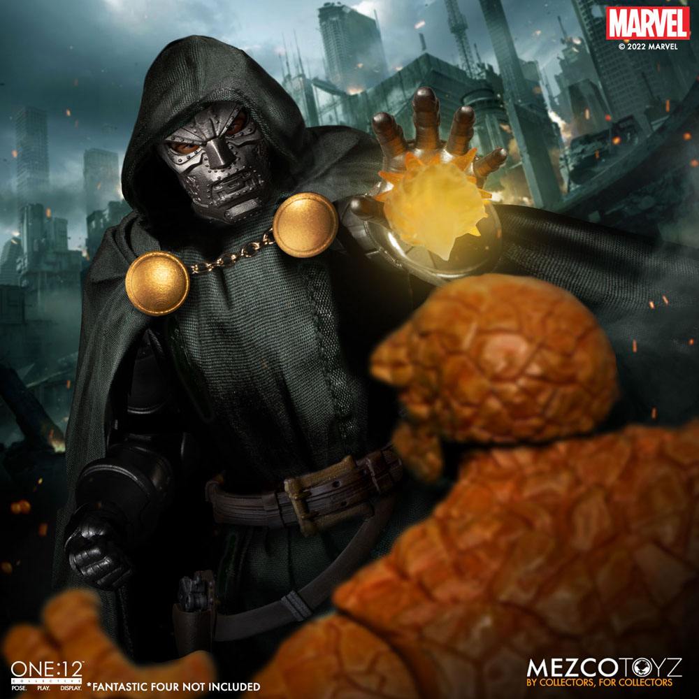 Marvel Action Figure 1/12 Doctor Doom 17 cm