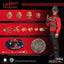 Nightmare On Elm Street Action Figure 1/12 Freddy Krueger 17 cm