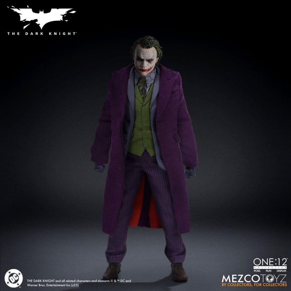 The Dark Knight Action Figure 1/12 Joker 17 cm