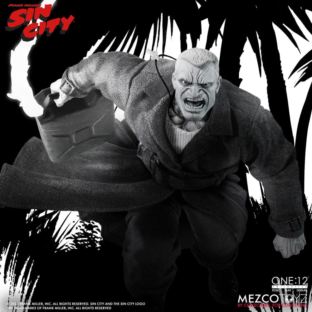 Sin City Action Figure 1/12 Marv 17 cm