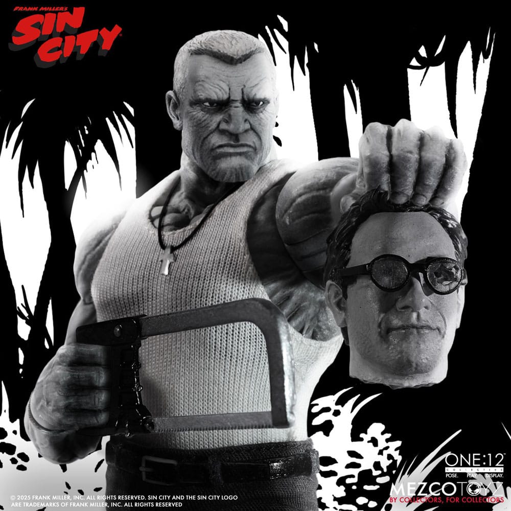 Sin City Action Figure 1/12 Marv 17 cm