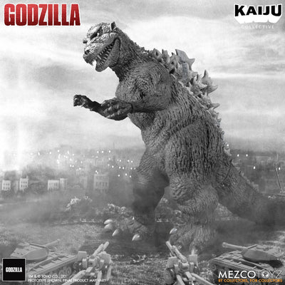 Godzilla (1954) Kaiju Collective Action Figure Godzilla - Black & White Edition 20 cm