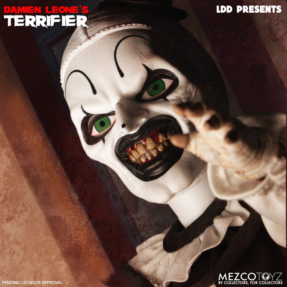 Terrifier LDD Presents Doll Art the Clown 25 cm