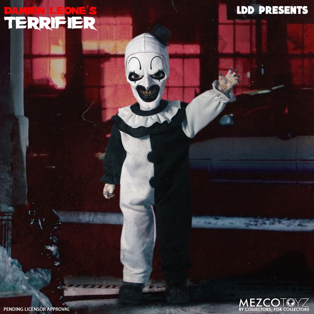 Terrifier LDD Presents Doll Art the Clown 25 cm