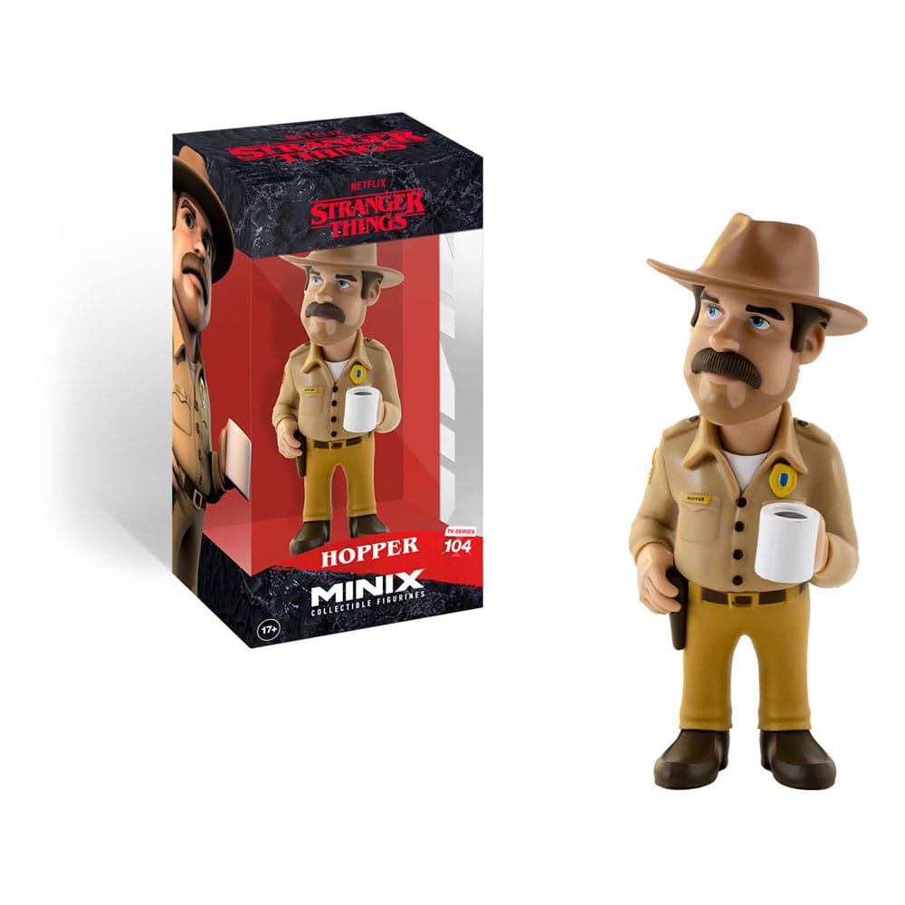 Stranger Things Minix Figure Hopper 12 cm