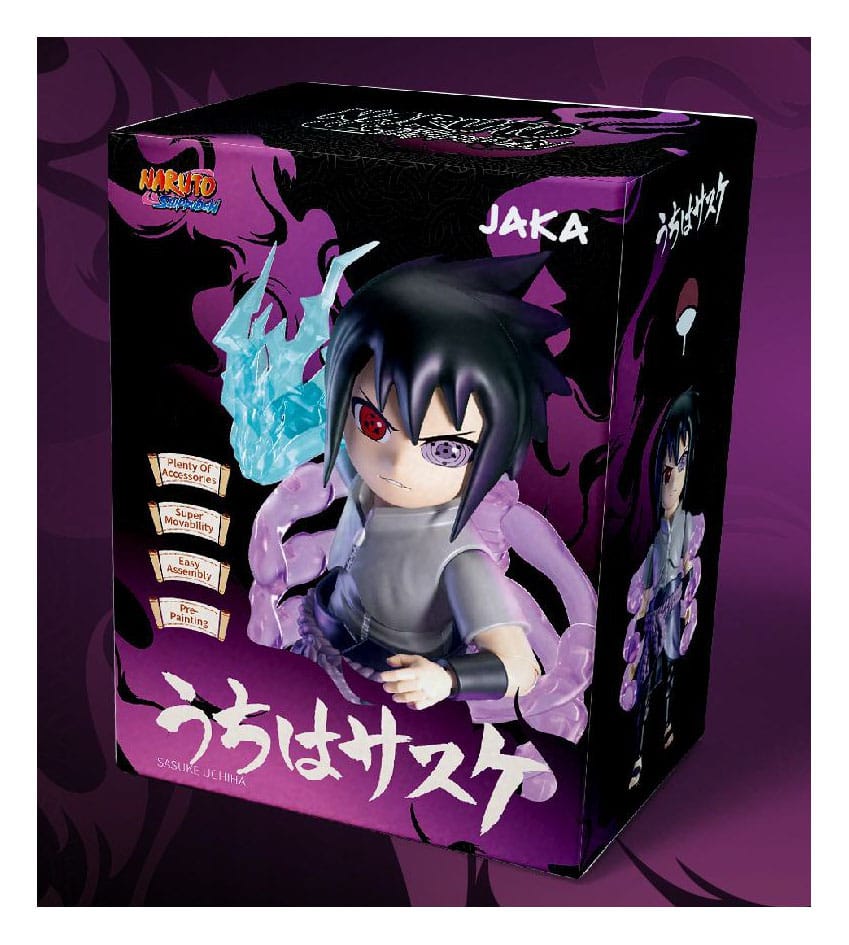 Naruto Plastic Model Kit Sasuke Uchiha 12 cm