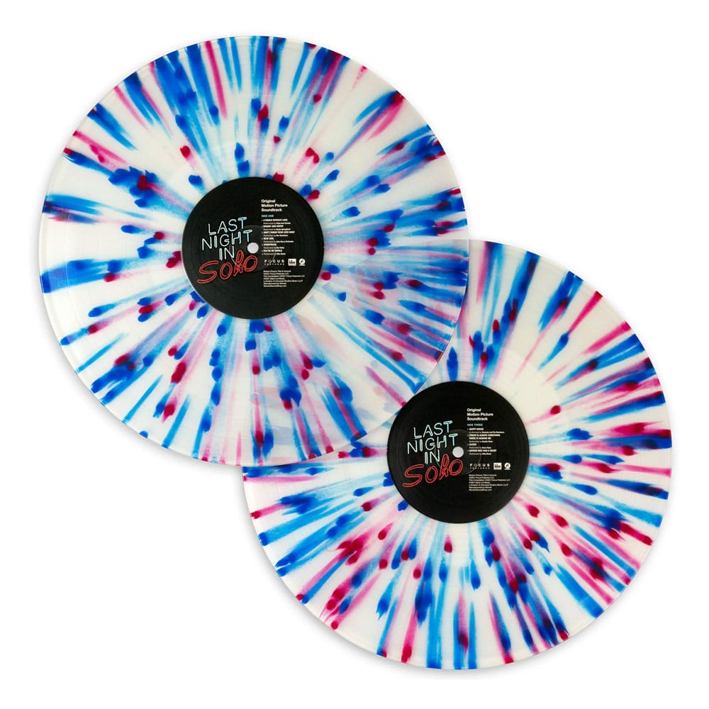 Last Night In Soho Original Motion Picture Soundtrack by Various Artists Vinyl 2xLP Red and Blue