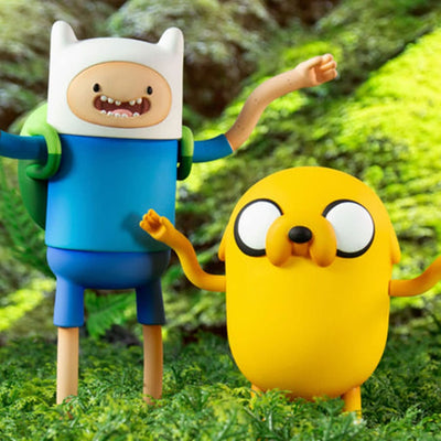 Adventure Time Soft Vinyl Figure Jake & Finn 21 cm - Damaged packaging