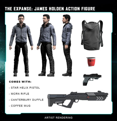 The Expanse Action Figure James Holden 20 cm