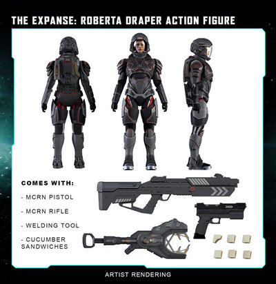 The Expanse Action Figure Roberta Draper 20 cm