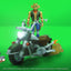 Biker Mice From Mars Vehicle Throttle's Martian Monster Bike 23 cm