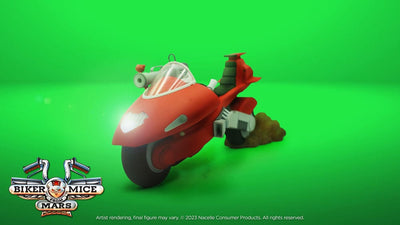 Biker Mice From Mars Vehicle Vinnie's Radical Rocket Sled 25 cm