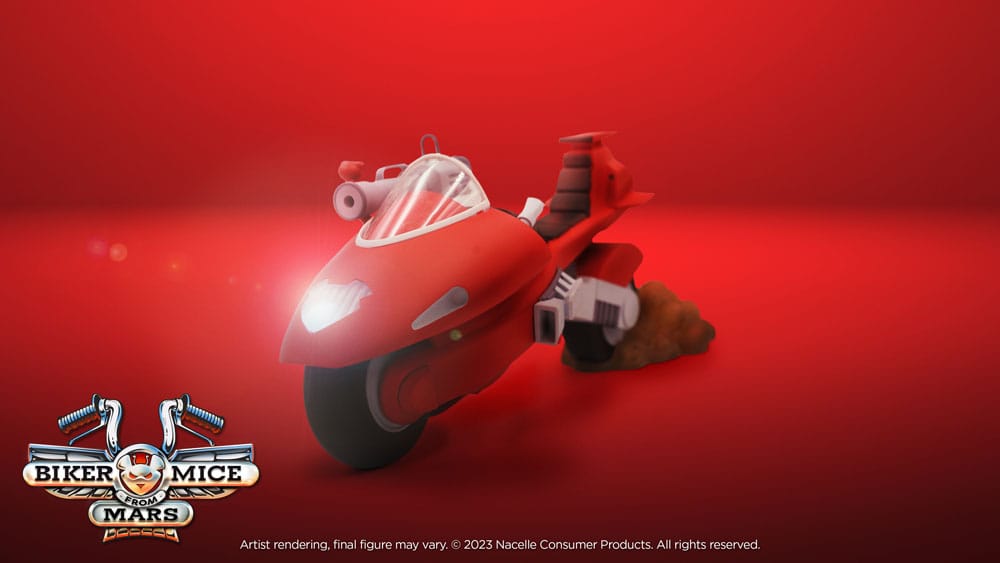 Biker Mice From Mars Vehicle Vinnie's Radical Rocket Sled 25 cm