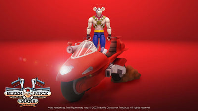 Biker Mice From Mars Vehicle Vinnie's Radical Rocket Sled 25 cm