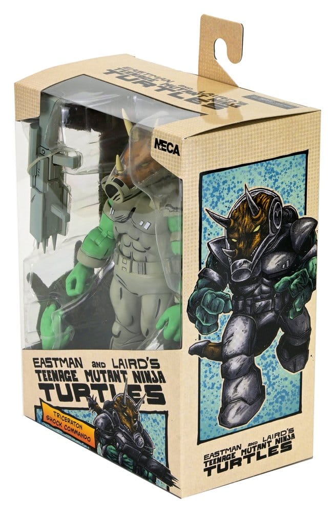 Teenage Mutant Ninja Turtles (Mirage Comics) Action Figure Shock Commando Triceraton 18 cm