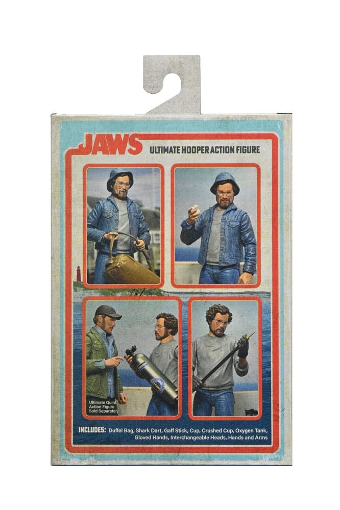 Jaws Action Figure Ultimate Matt Hooper Amity Arrival 50th Anniversary 18 cm - Damaged packaging