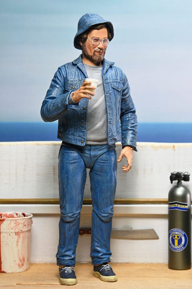 Jaws Action Figure Ultimate Matt Hooper Amity Arrival 50th Anniversary 18 cm - Damaged packaging