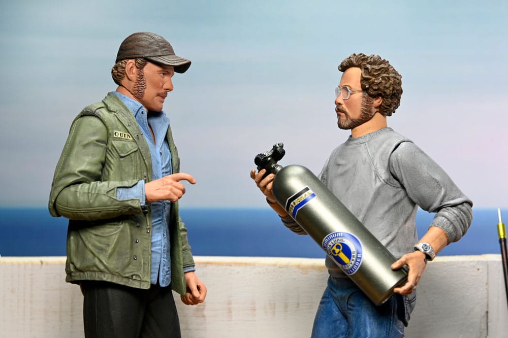Jaws Action Figure Ultimate Matt Hooper Amity Arrival 50th Anniversary 18 cm - Damaged packaging