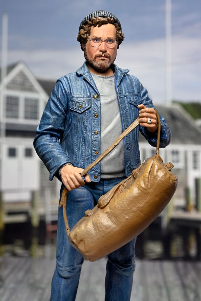 Jaws Action Figure Ultimate Matt Hooper Amity Arrival 50th Anniversary 18 cm - Damaged packaging