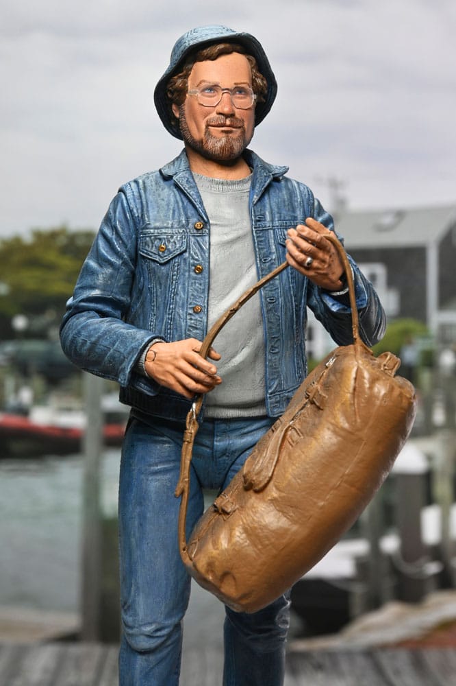 Jaws Action Figure Ultimate Matt Hooper Amity Arrival 50th Anniversary 18 cm - Damaged packaging