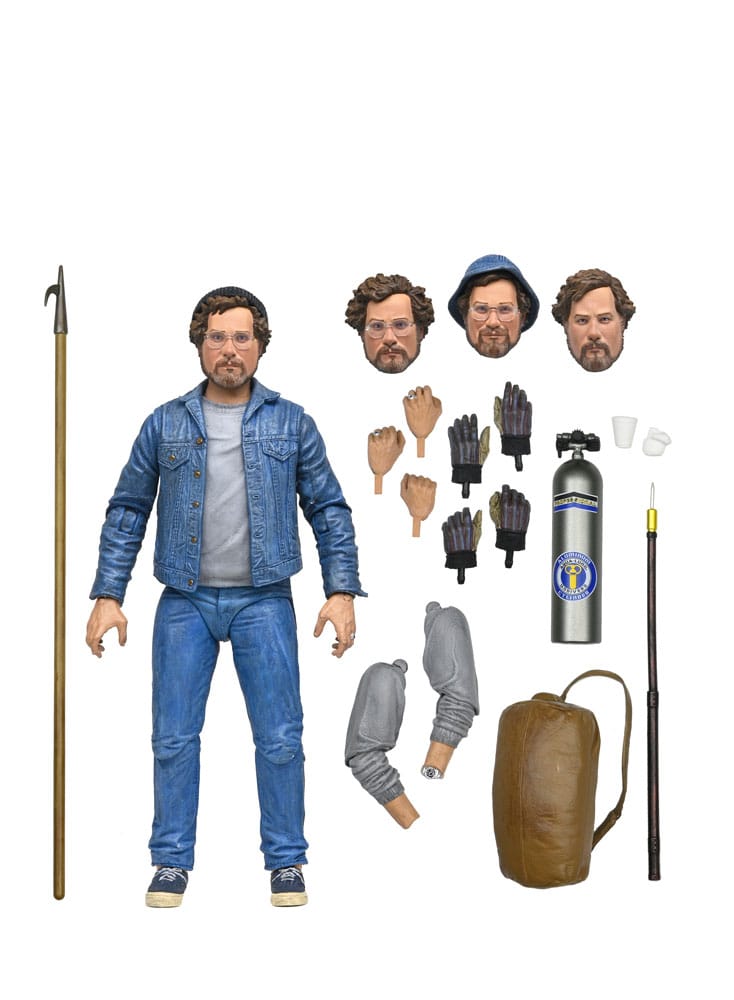 Jaws Action Figure Ultimate Matt Hooper Amity Arrival 50th Anniversary 18 cm - Damaged packaging