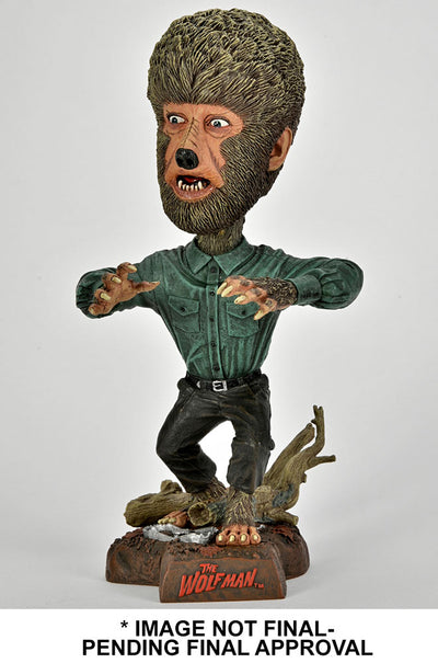 Universal Monsters Head Knocker Bobble-Head Wolf Man 20cm