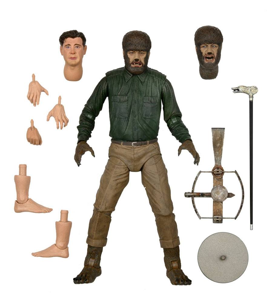 Universal Monsters Action Figure Ultimate The Wolf Man 18 cm