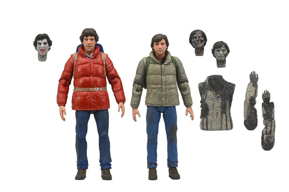 An American Werewolf In London Action Figures 2-Pack Jack & David 18 cm