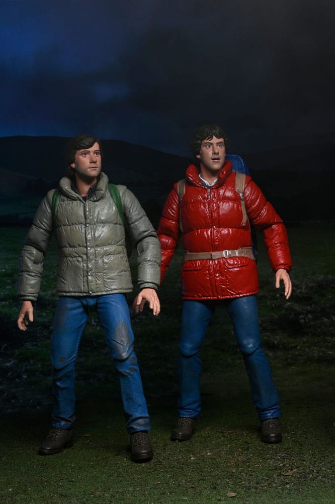 An American Werewolf In London Action Figures 2-Pack Jack & David 18 cm