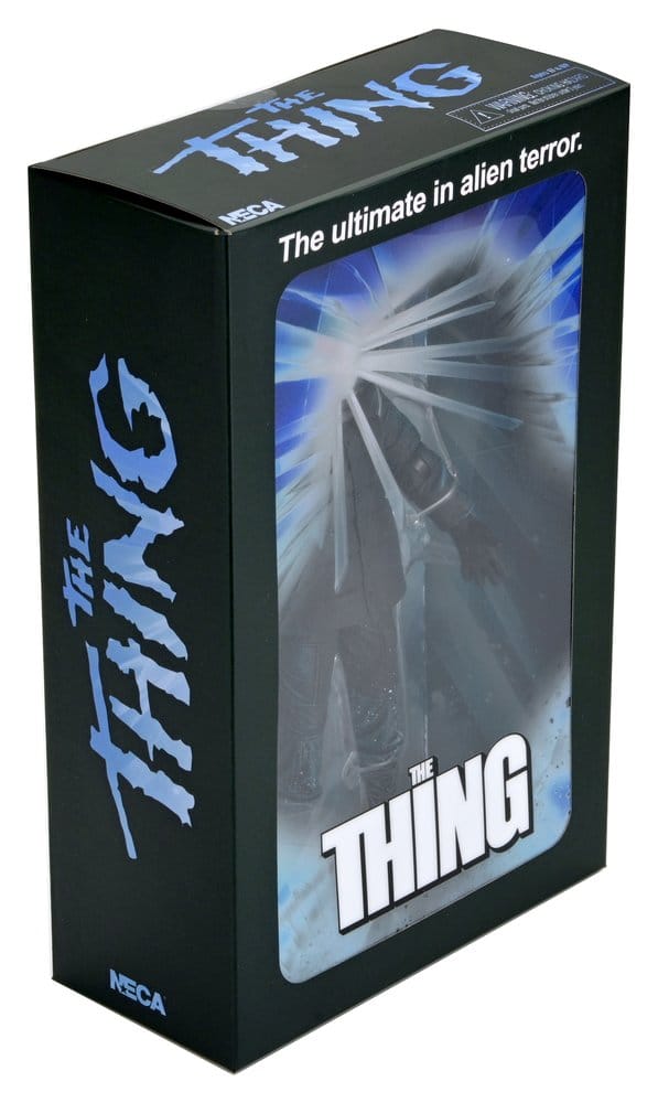 The Thing Clothed Action Figure The Thing Poster Series 18 cm