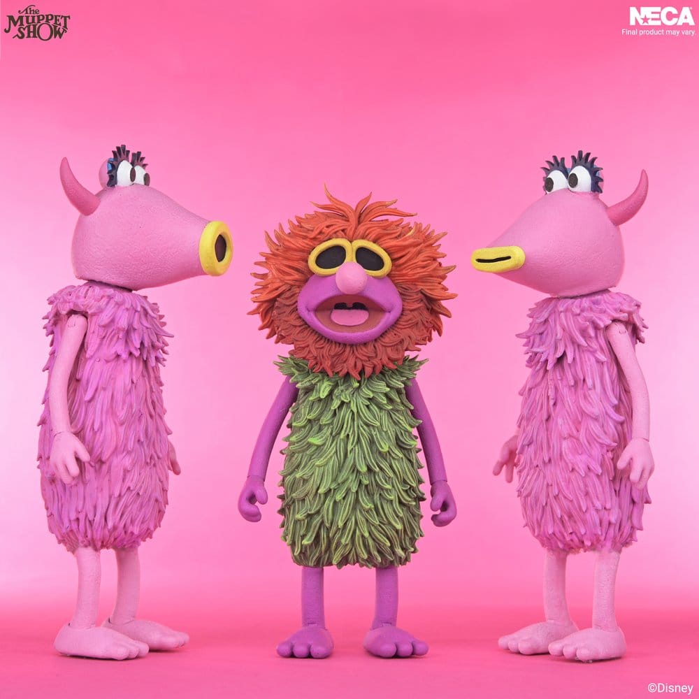 The Muppet Show Ultimate Action Figures 3-Pack Mahna Mahna and The Snowths 18 cm