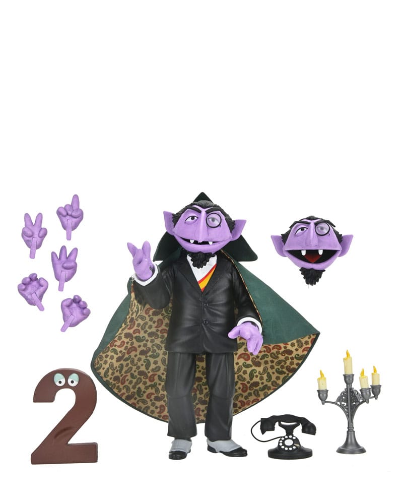 Sesame Street Action Figure Ultimate The Count 17 cm
