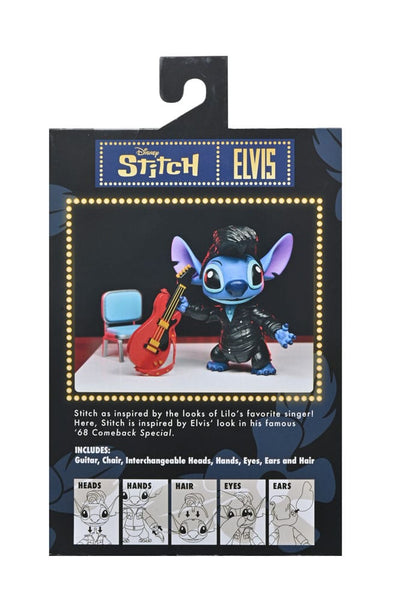 Lilo & Stitch Action Figure Ultimate Singer Elvis Stitch 7 cm