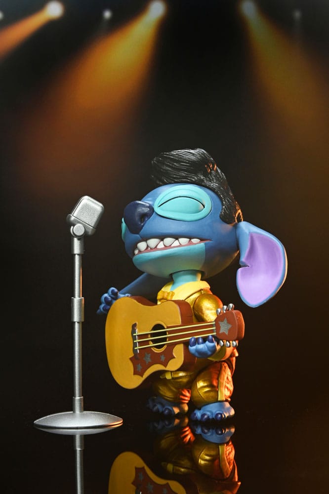 Lilo & Stitch Action Figure Ultimate Gold Suit Elvis Stitch 18 cm