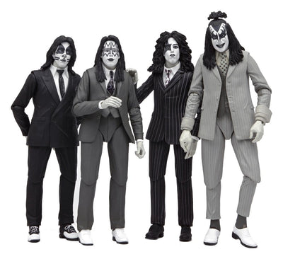 KISS Action Figures 4-Pack Dressed to Kill Album Cover 18 cm