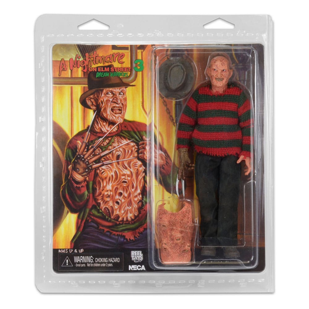 A Nightmare on Elm Street 3 Clothed Action Figure Freddy Krueger 20 cm