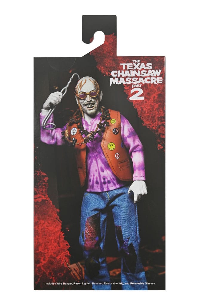 Texas Chainsaw Massacre 2 Clothed Action Figure Chop Top 20 cm