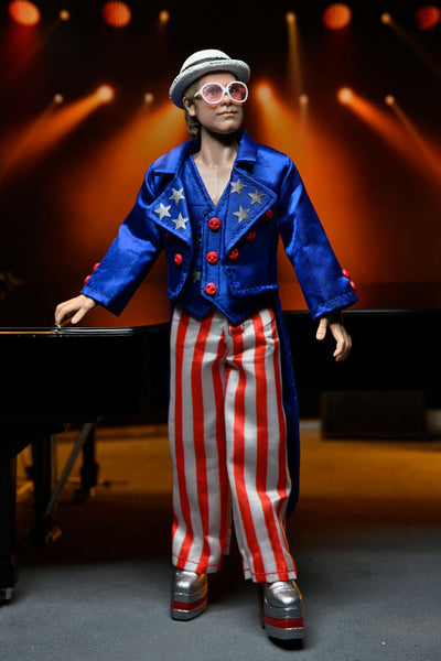 Elton John Clothed Action Figure Live in '76 Deluxe Set 20 cm