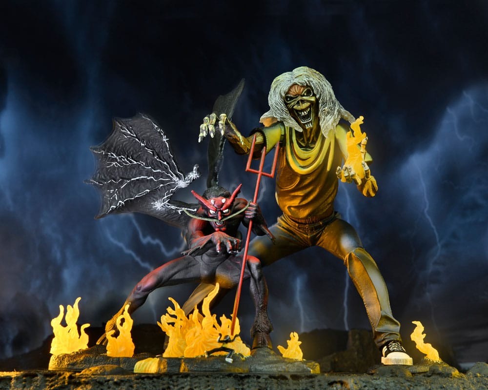 Iron Maiden Ultimate Action Figure Number of the Beast (40th Anniversary) 18 cm