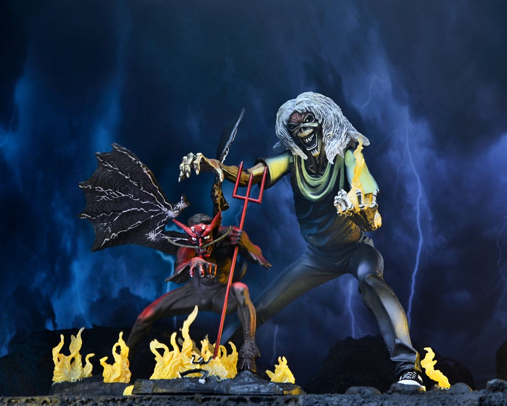 Iron Maiden Ultimate Action Figure Number of the Beast (40th Anniversary) 18 cm