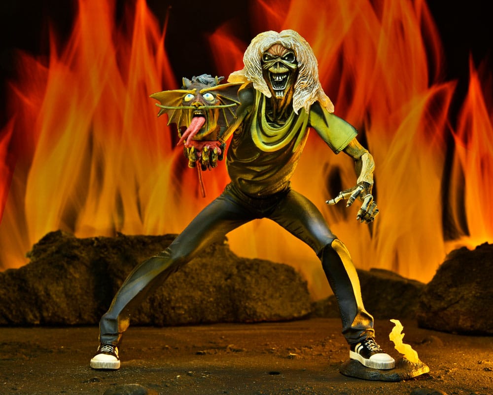 Iron Maiden Ultimate Action Figure Number of the Beast (40th Anniversary) 18 cm
