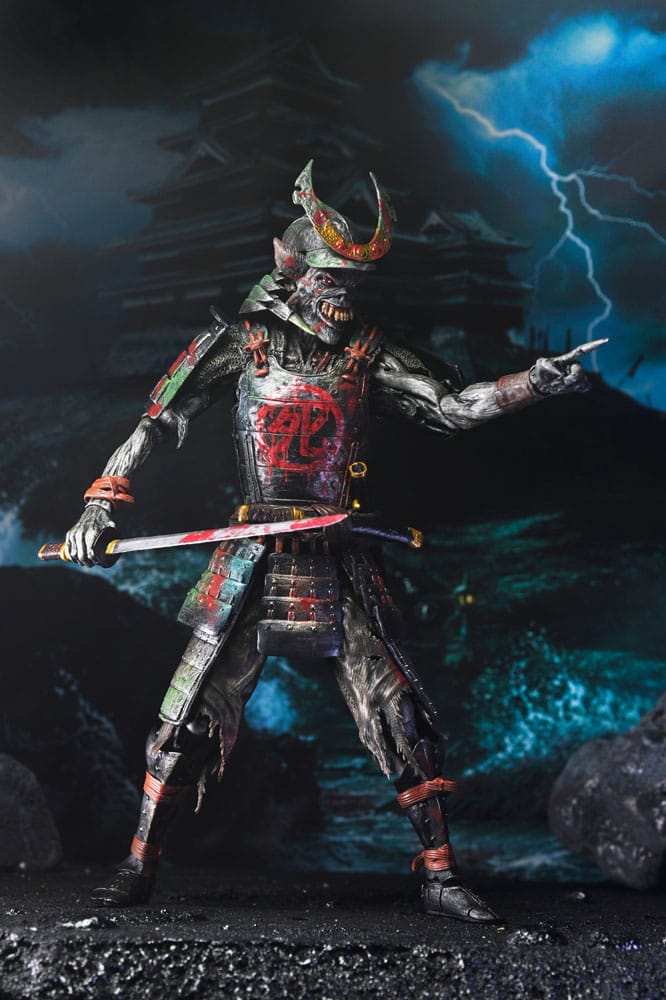 Iron Maiden Future Past World Tour Ultimate Action Figures 2-Pack Senjutsu Eddie and Somewhere in Time Eddie 18 cm