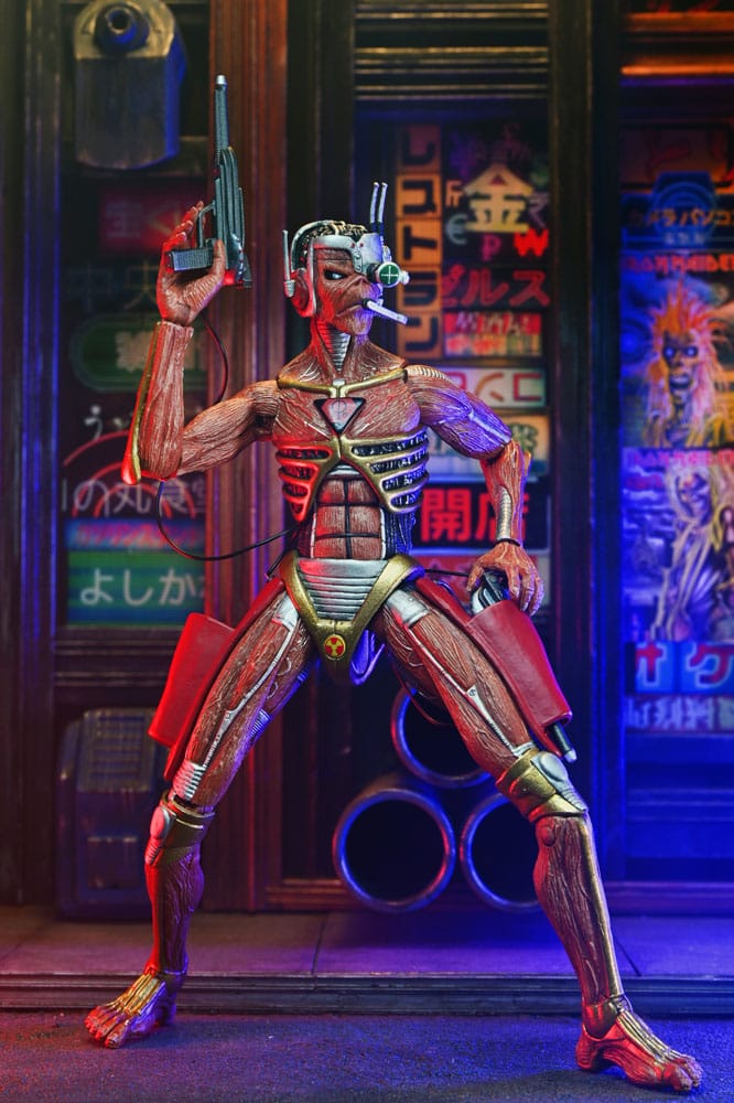 Iron Maiden Future Past World Tour Ultimate Action Figures 2-Pack Senjutsu Eddie and Somewhere in Time Eddie 18 cm