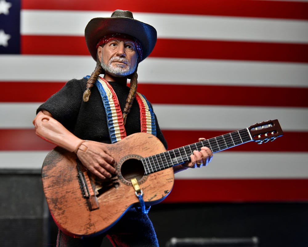 Willie Nelson Clothed Action Figure 20 cm