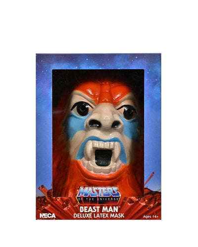 Masters of the Universe Replica Deluxe Latex Mask Beastman - Damaged packaging