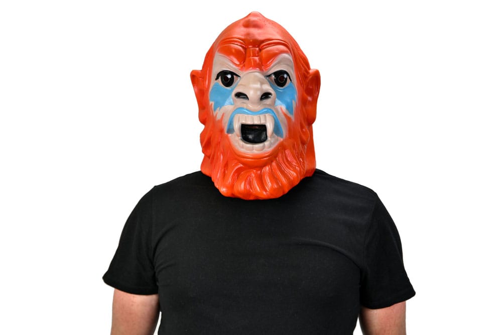 Masters of the Universe Replica Deluxe Latex Mask Beastman - Damaged packaging