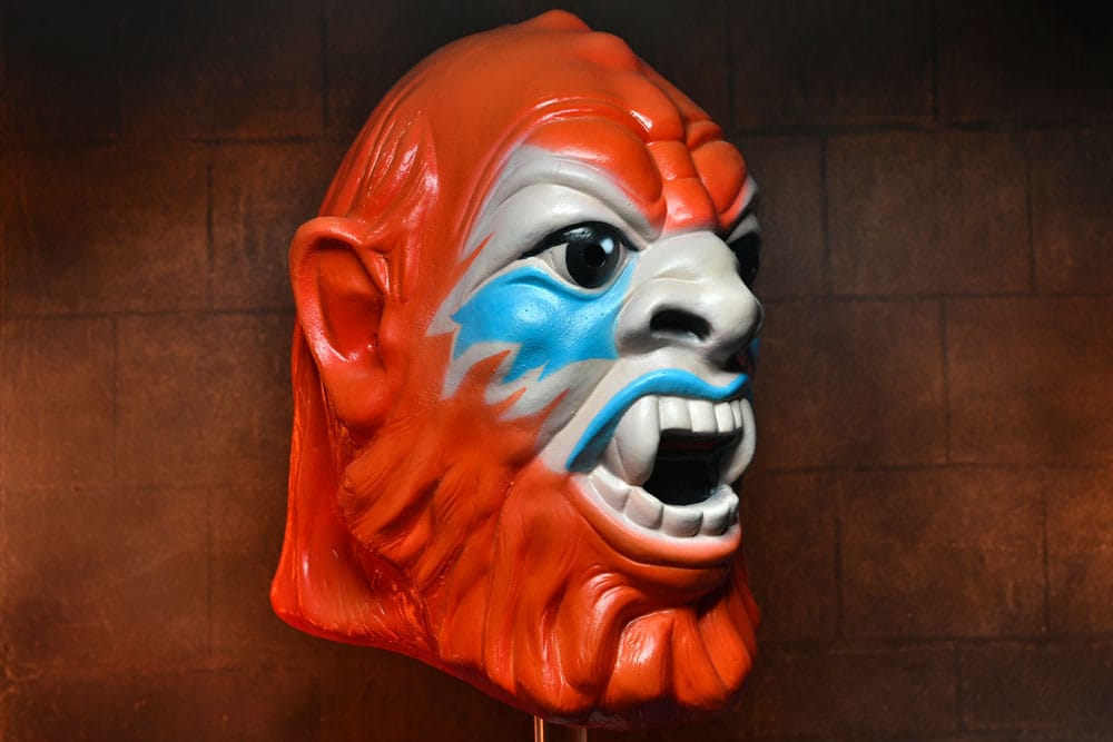 Masters of the Universe Replica Deluxe Latex Mask Beastman - Damaged packaging