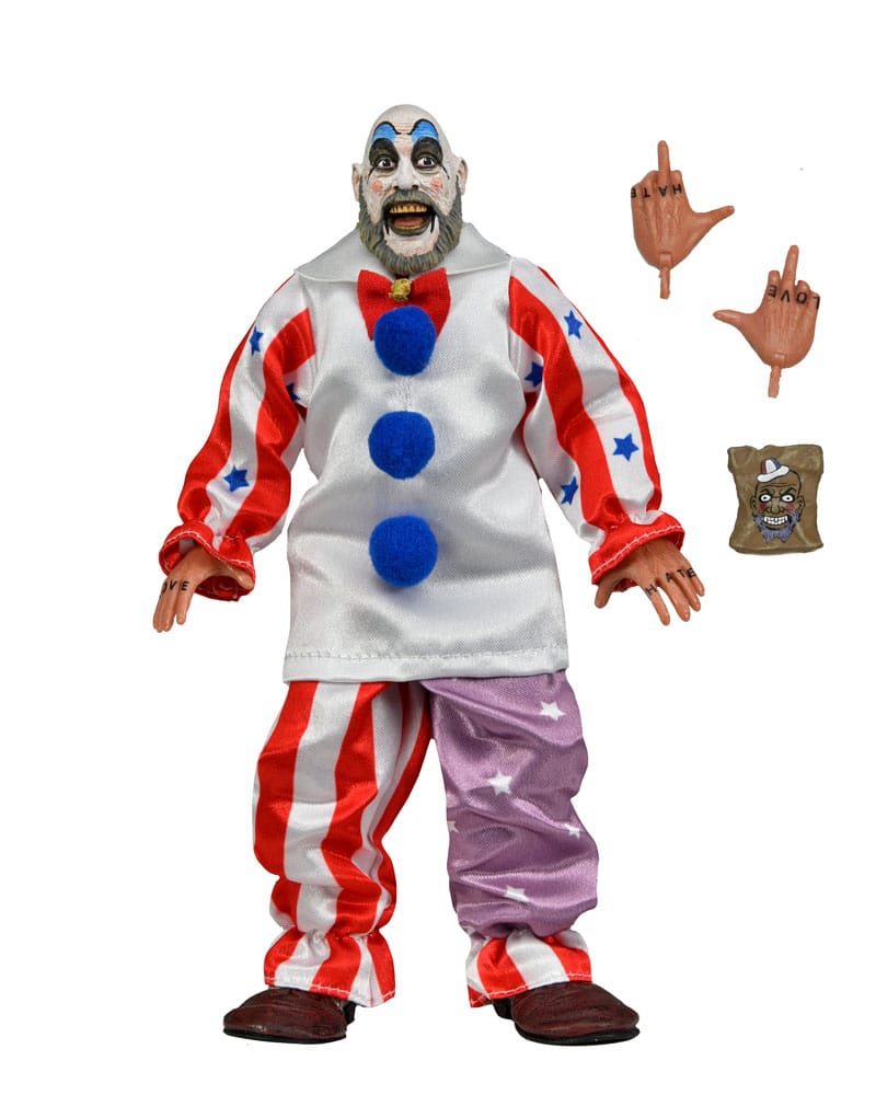 House of 1000 Corpses Clothed Action Figure Captain Spaulding 20 cm