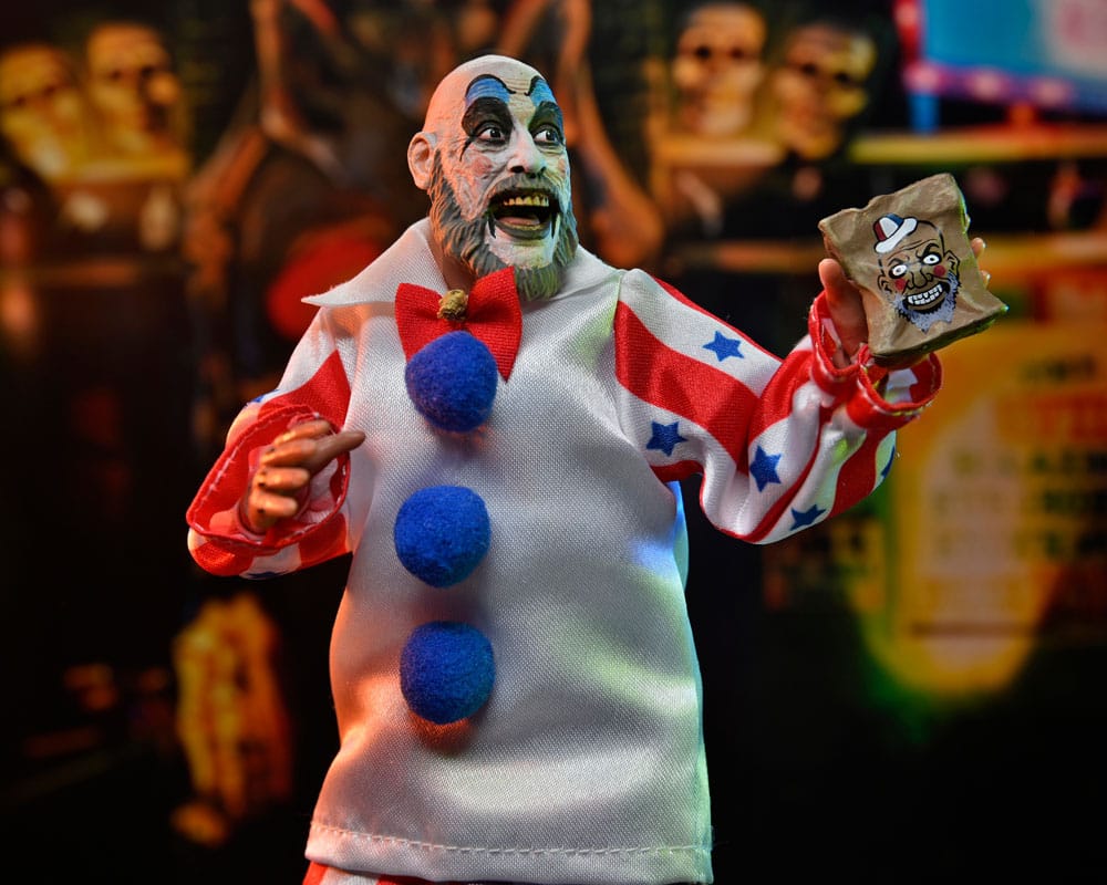 House of 1000 Corpses Clothed Action Figure Captain Spaulding 20 cm