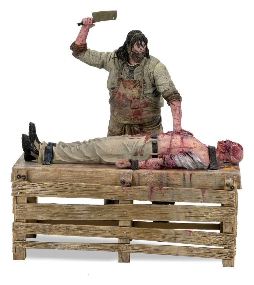 Texas Chainsaw Massacre: The Beginning Diorama Action Figure Leatherface Slaughterhouse Boxed Set 18 cm